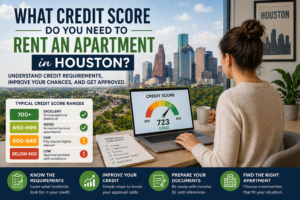 credit score needed to rent an apartment