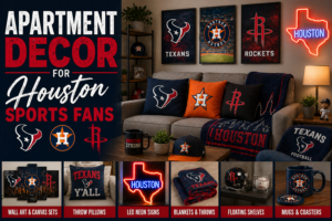 Apartment Decor for Houston Sports